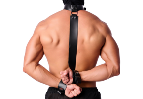 Leather Bondage Collar Black – Stylish & Durable Design