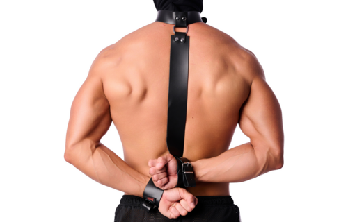 Leather Bondage Collar Black – Stylish & Durable Design
