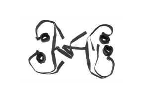 Lover's Bed Restraint System Black – Realistic & Sensual