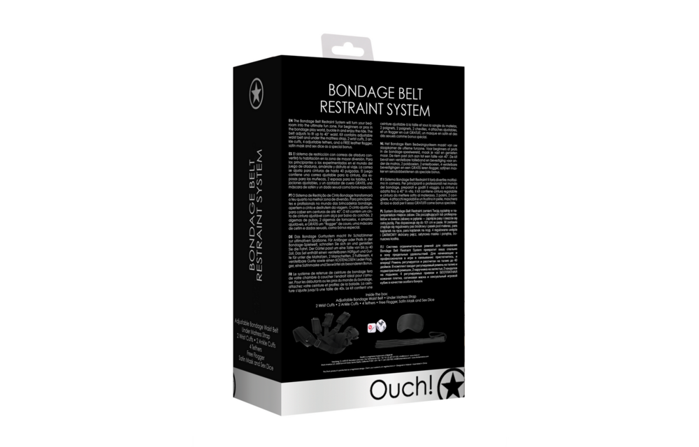 Bondage-Gurt-Restriktionssystem – Spielen & erleben!