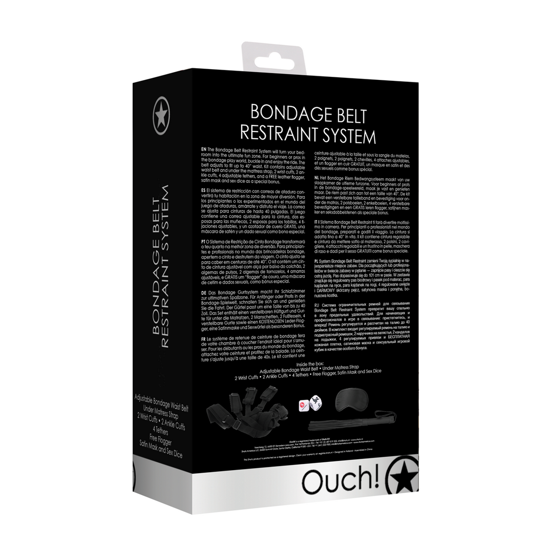 Bondage-Gurt-Restriktionssystem – Spielen & erleben!