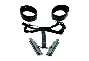 Easy Access Thigh Harness With Wrist Cuffs - Comfort & Control