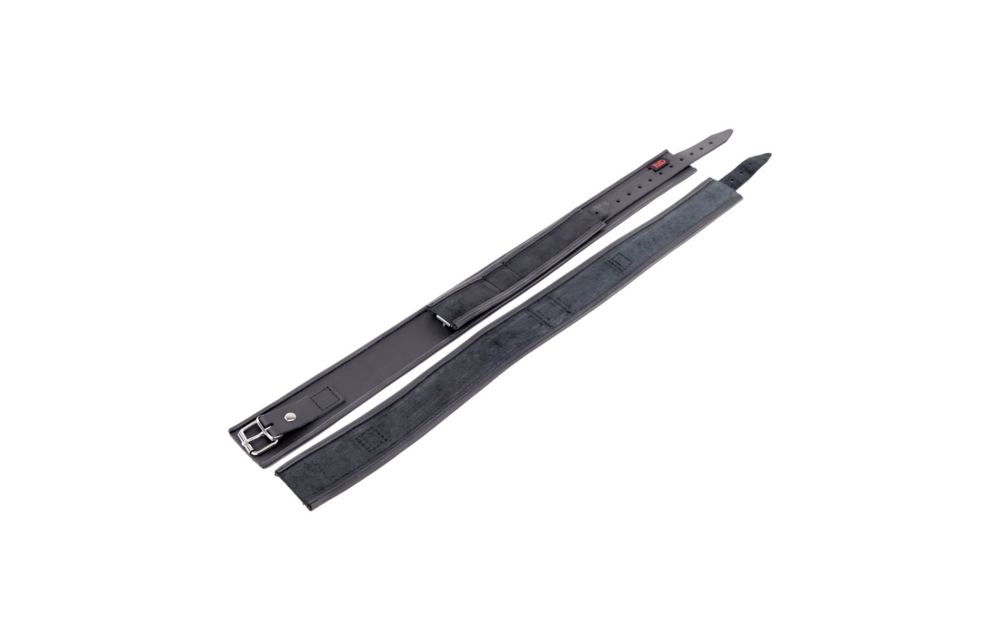 Leather Thigh and Handcuffs Black | Stylish & Sturdy Red Leather