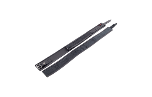 Leder Oberschenkel- und Handfesseln - Schwarz