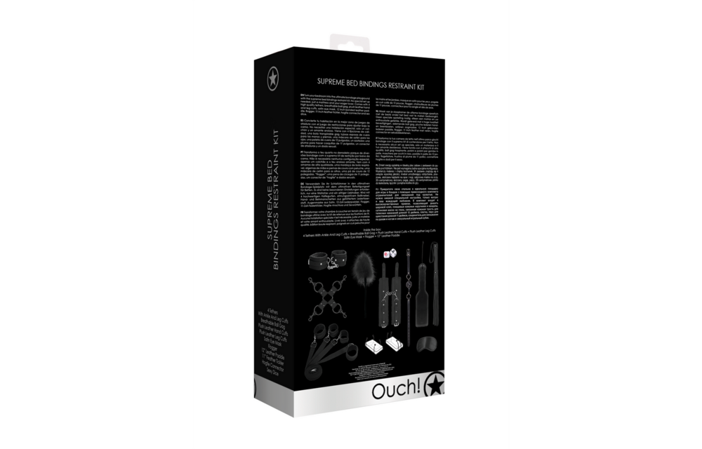 Supreme Bed Bindings Restraint Kit – Ultimate Bondage Fun!