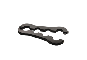 Trapped Wrist and Ankle Cuffs Black | Stylish BDSM Gear