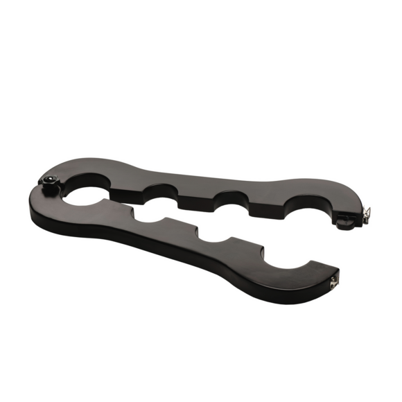 Trapped Wrist and Ankle Cuffs Black | Stylish BDSM Gear