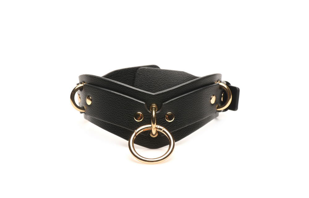 Lover'S Restraints Set Zwart - Stijlvolle Vegan Leren Boeien