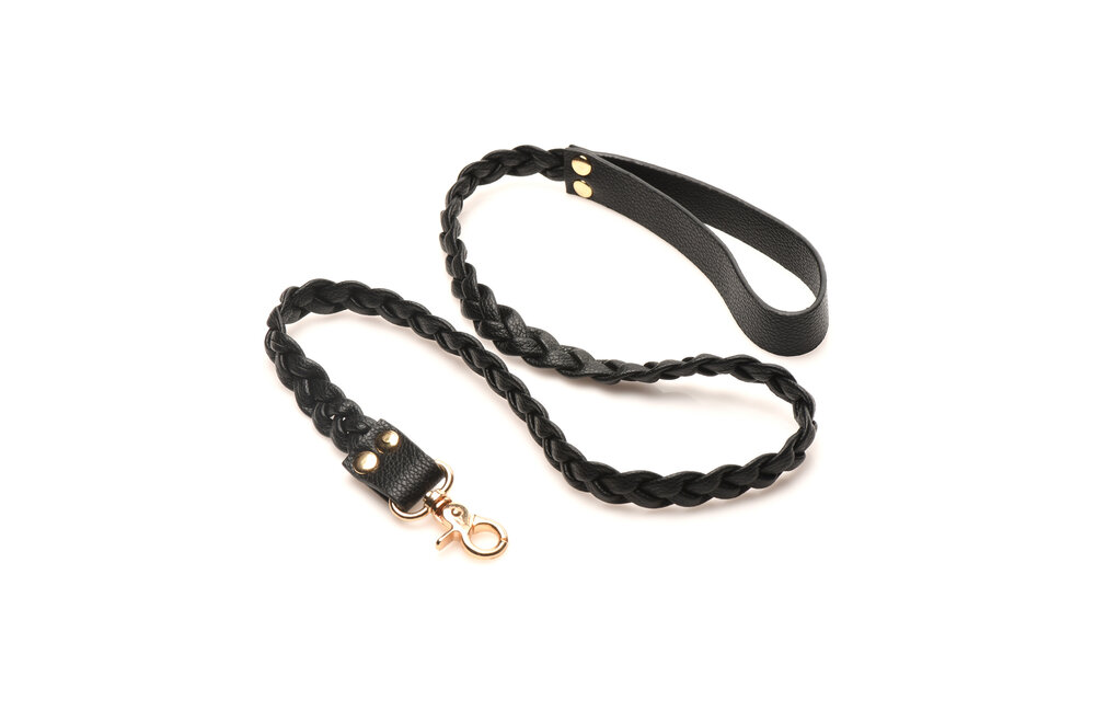 Lover'S Restraints Set Zwart - Stijlvolle Vegan Leren Boeien