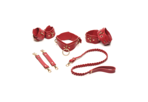 Lover's Restraints Set Red – Vegan & Stylish BDSM