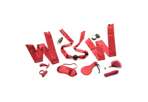 Love Bondage Massage Set Red | Sensual Tension & Pleasure