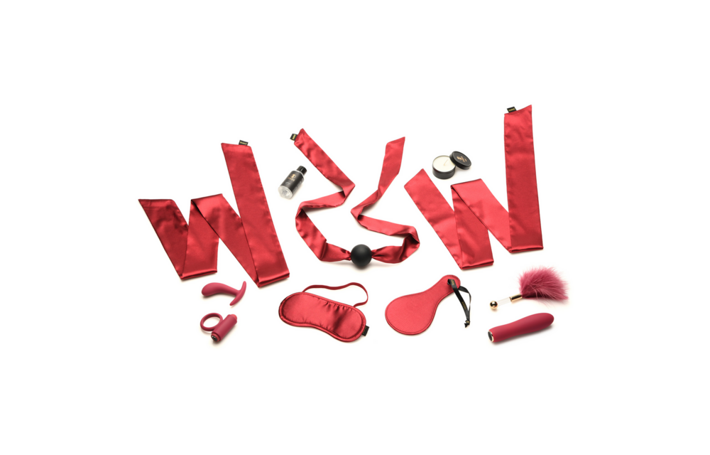 Love Bondage Massage Set Red | Sensual Tension & Pleasure
