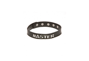 Master Adjustable Collar With Name Letters - Sturdy & Stylish