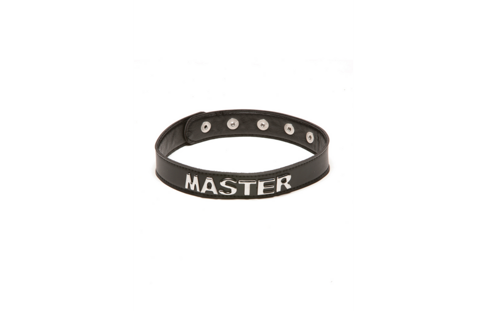 Master Verstelbare Halsband Met Naamletters - Stevig & Stijlvol