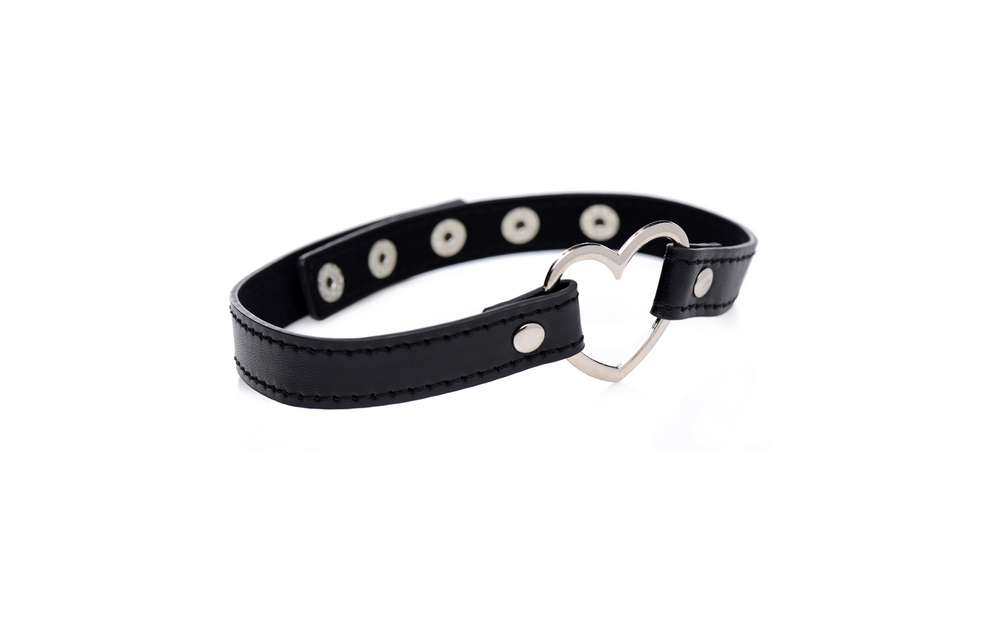 Dark Heart - Chrome Heart Black Choker