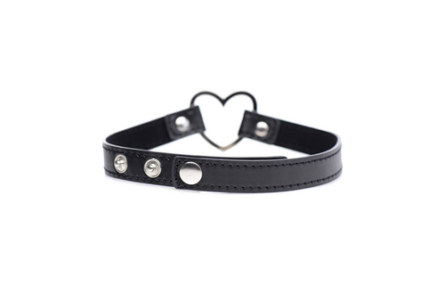 Donkere Hart - Chrome Heart Zwarte Choker