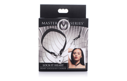 Lock-It Choker Hart Slot & Sleutel - Stijlvol & Veilig