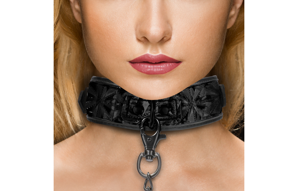 Halsband mit Riemen 52,5 cm | Stilvoll, stark & verstellbar