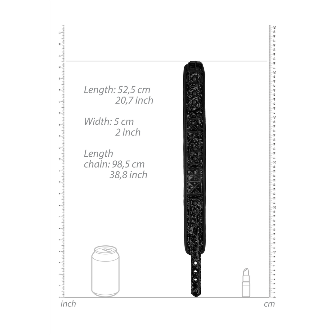 Collar With Strap 52.5 cm | Stylish, Strong & Adjustable