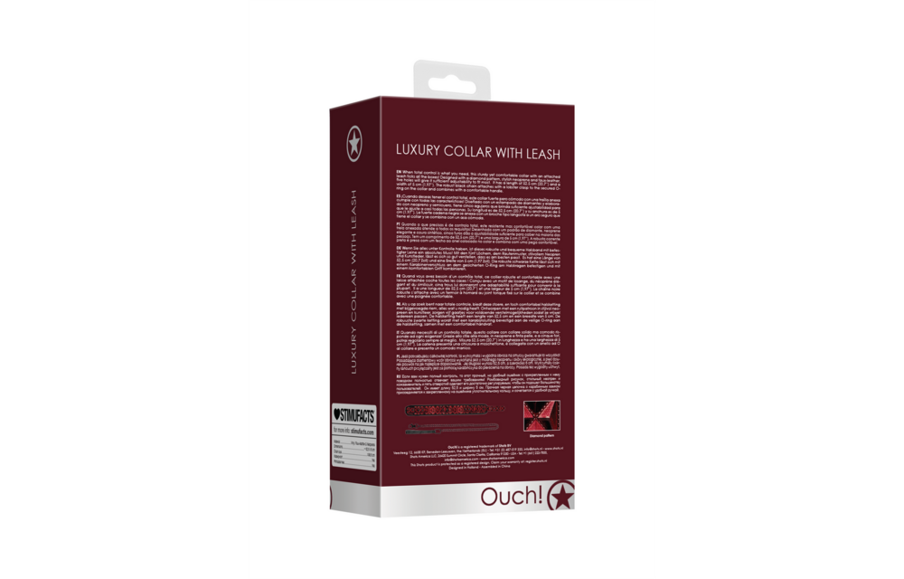 Tough Collar With Leash - Comfort & Optimal Control