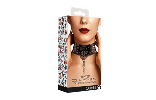 Bedrukte Halsband Met Lijn – Stijlvol, Stevig & Comfortabel