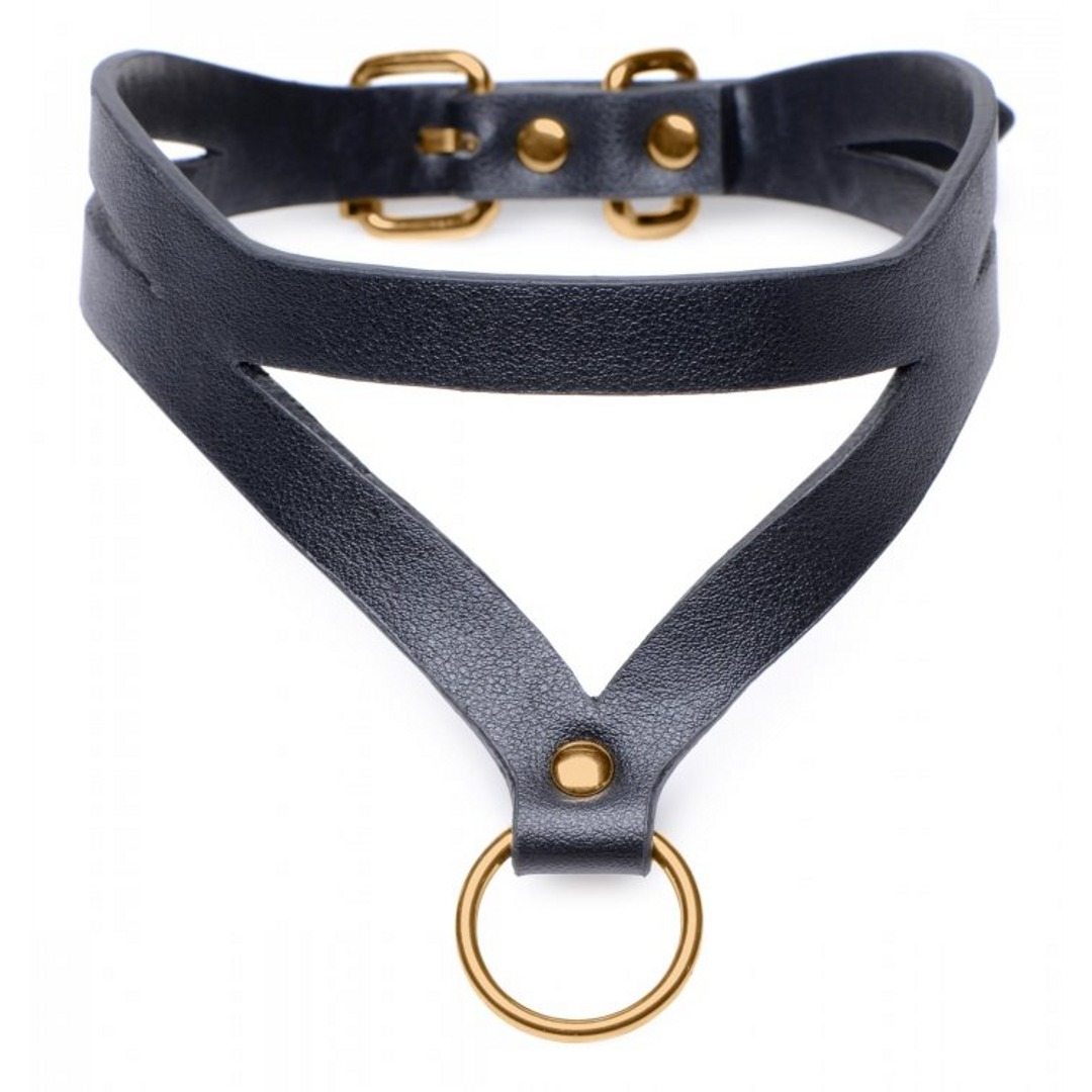 Bondage Baddie Halsband Schwarz – Cooles & sexy Accessoire