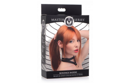 Bondage Baddie Halsband Schwarz – Cooles & sexy Accessoire