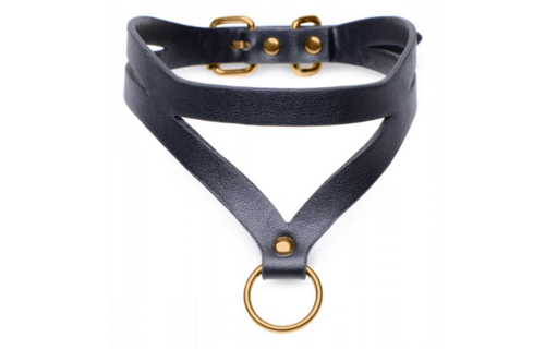Bondage Baddie Halsband Zwart – Stoer & Sexy Accessoire