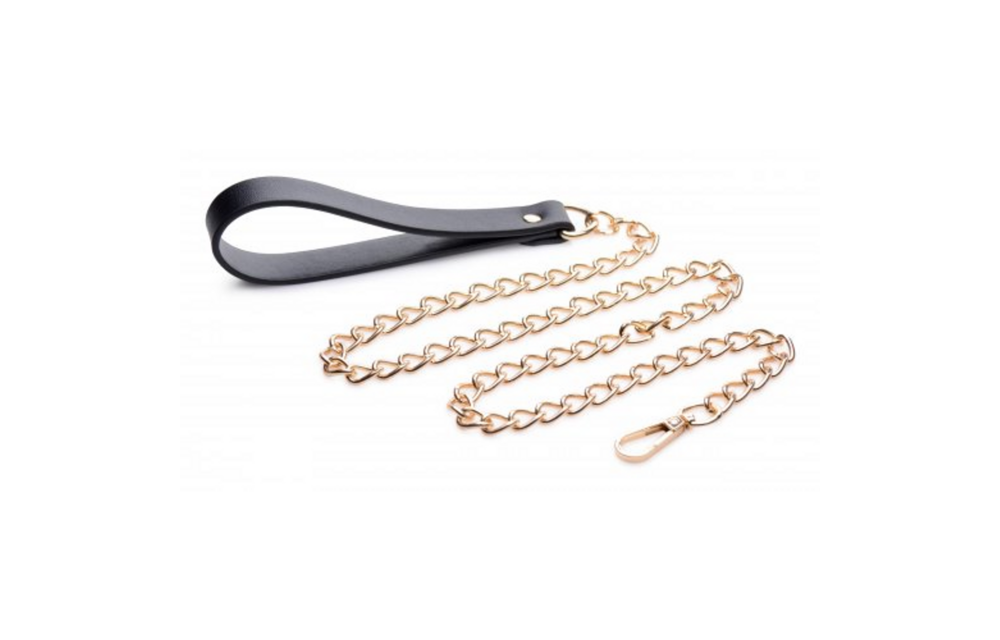 Chain With Hand Loop Black & Gold | Stylish & Powerful Bondage