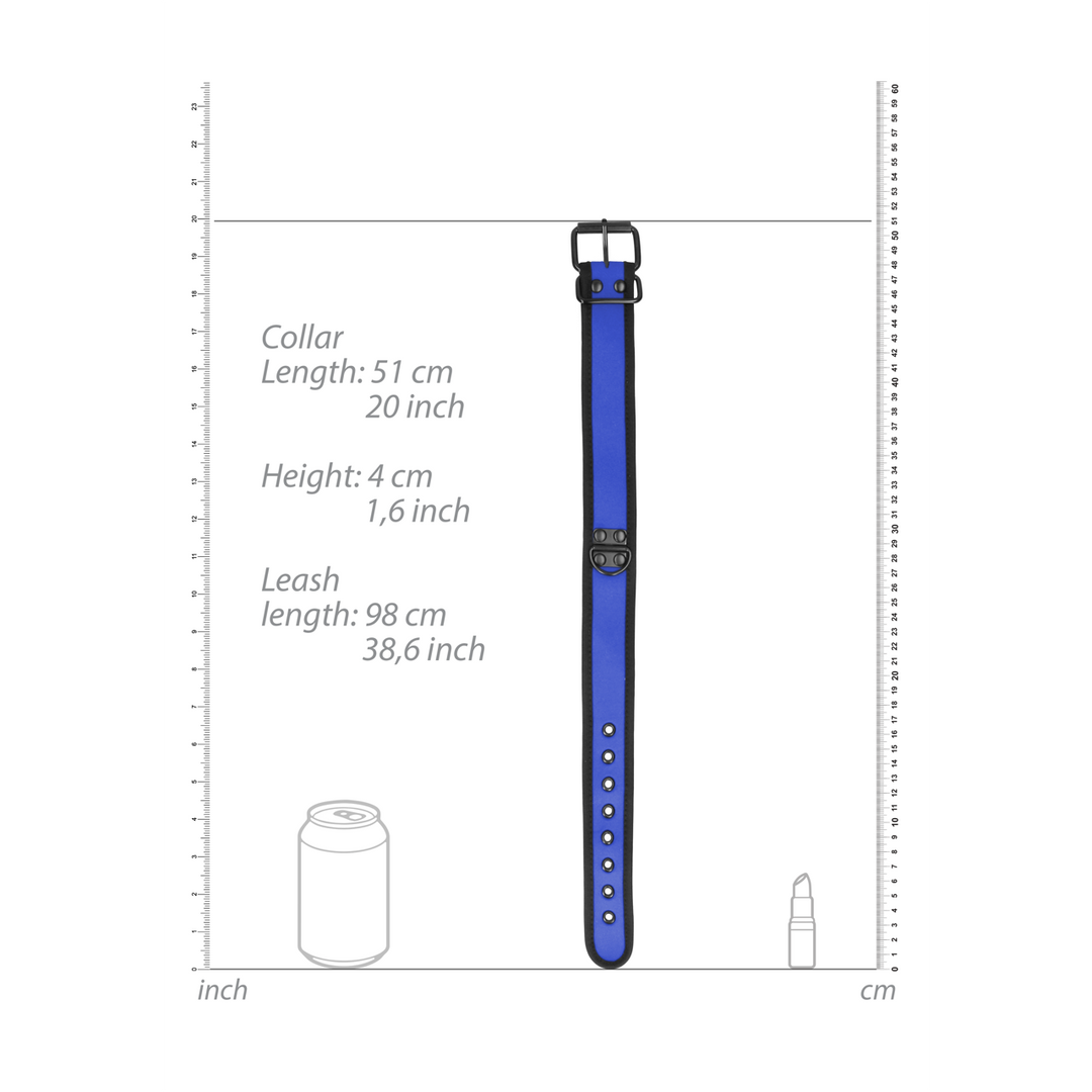 Neoprenkragen mit Leine