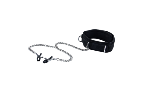 Velcro Collar Black – Comfortable & Playful Domination