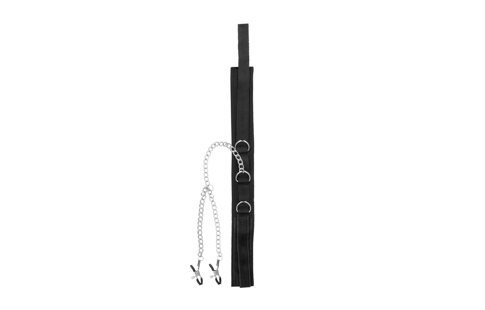 Klettverschluss-Kragen mit Nippelklemmen – Komfort & Nervenkitzel