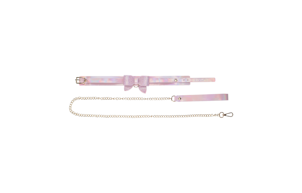 Paris Kollektion Halsband & Leine Rosa – Stilvoll & Robust