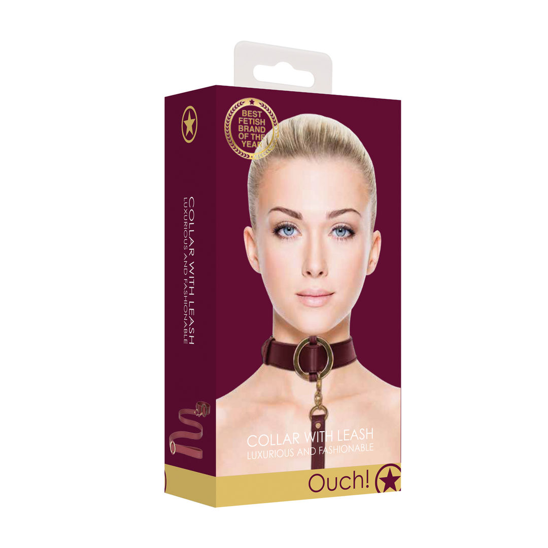 Luxe Halsband met Leash