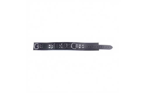 Ultra Leather Ketting Zwart - Stoer & Duurzaam Leren Accessoire