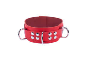Ultra Leather Necklace Red | Cool & Durable Accessory