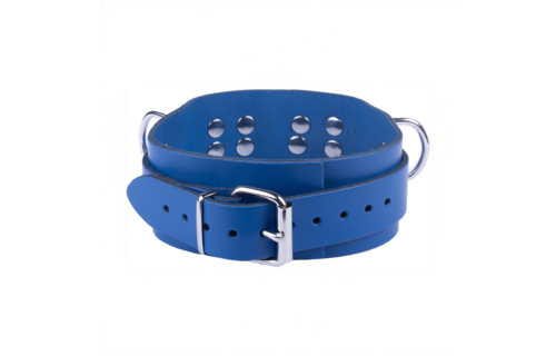 Ultra Leather Halskette - Blau