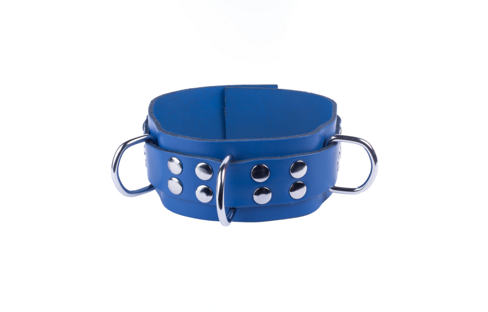 Ultra Leder Halskette Blau – Cooles & nachhaltiges Design