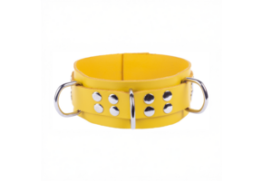 Ultra Leather Necklace Yellow - Cool, Durable & Adjustable