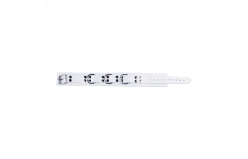 Ultra Leather Necklace - White