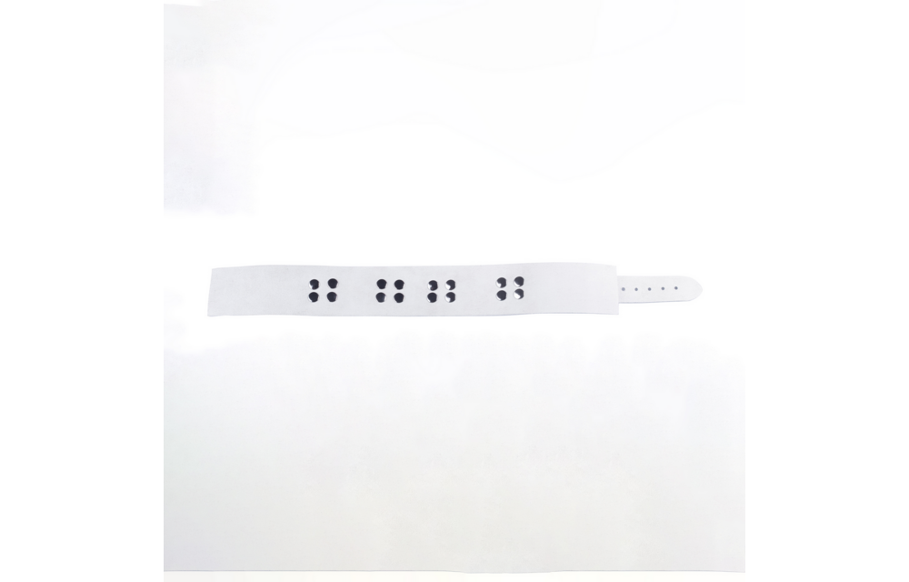 Ultra Leather Halskette - Weiß