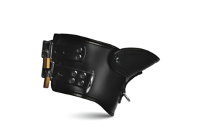 Rigid Lockable Posture Collar Black With Chin Rest | Xr Brands