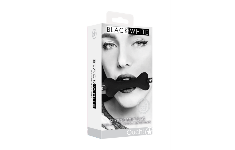 Silicone Bone Gag – Safe, Comfortable Ouch! Ball Gag