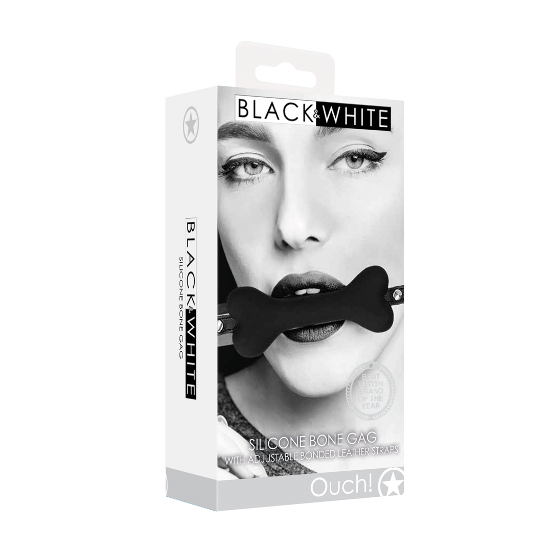 Silicone Bone Gag – Safe, Comfortable Ouch! Ball Gag