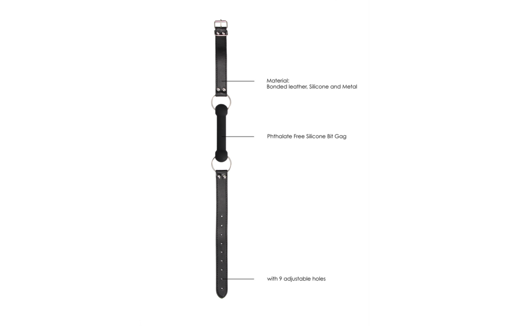 Silicone Bit Gag Ouch! – Comfortable, Safe & Stylish