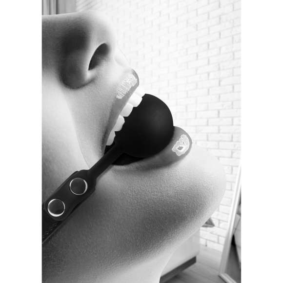 Silicone Ball Gag – Luxurious & Adjustable For Naughty Fun