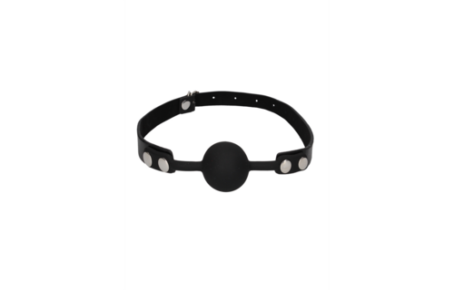 Siliconen Ball Gag – Luxe & Verstelbaar Voor Ondeugend Plezier