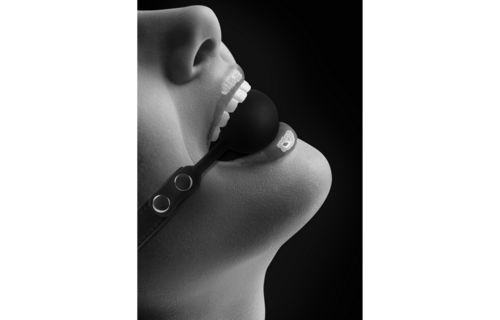 Siliconen Ball Gag – Luxe & Verstelbaar Voor Ondeugend Plezier