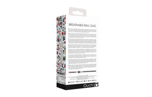 Ademende Ball Gag Van Ouch! | Comfort & Ondeugend Plezier