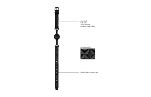 Ademende Ball Gag – Comfort & Controle | Ouch! Bondage Gear